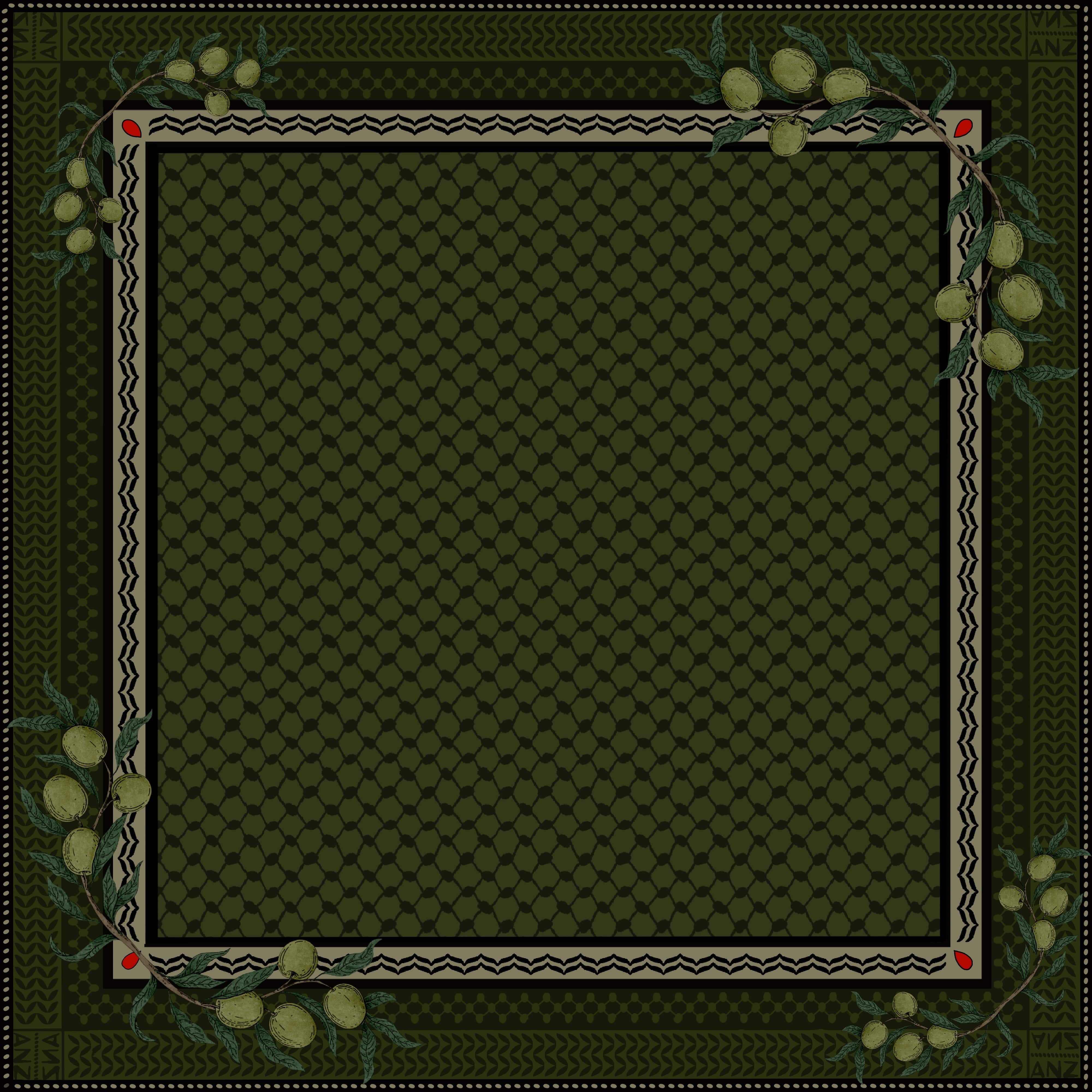 Farah Cashmere Shawl 🫒 / PRE ORDER 12/01/26