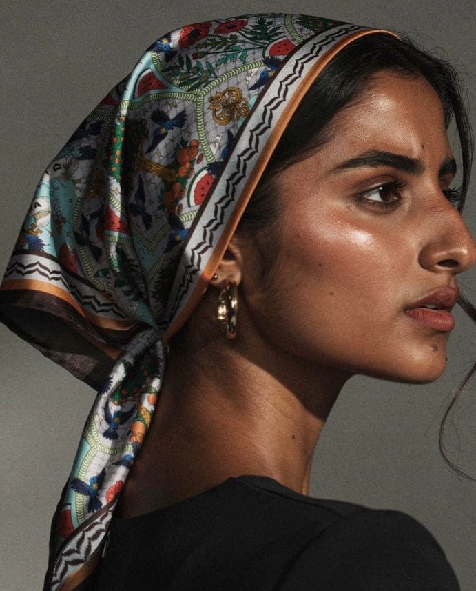 Viva Palestina🍉 large silk scarf - ANZ