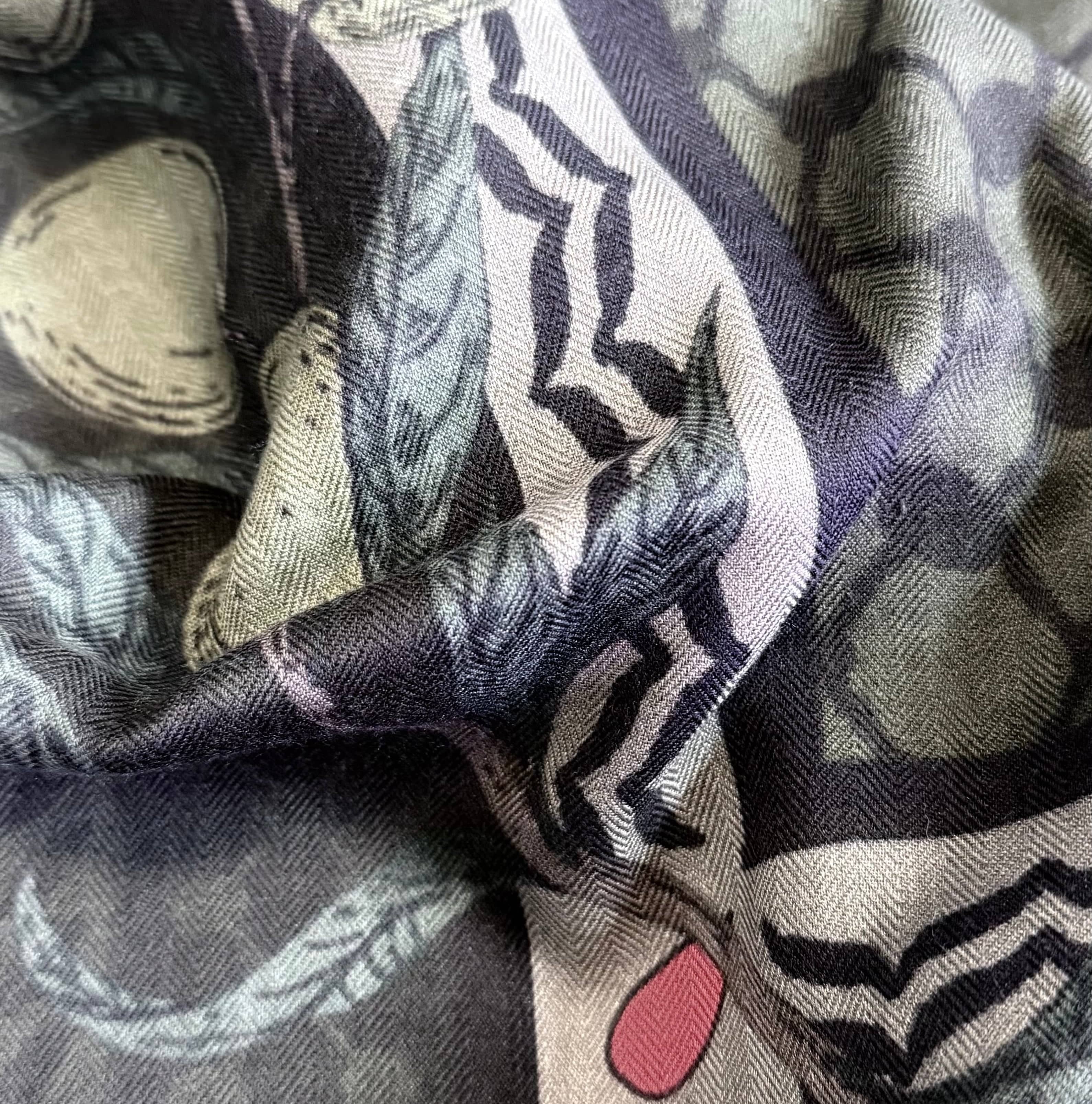 Farah Cashmere Shawl 🫒