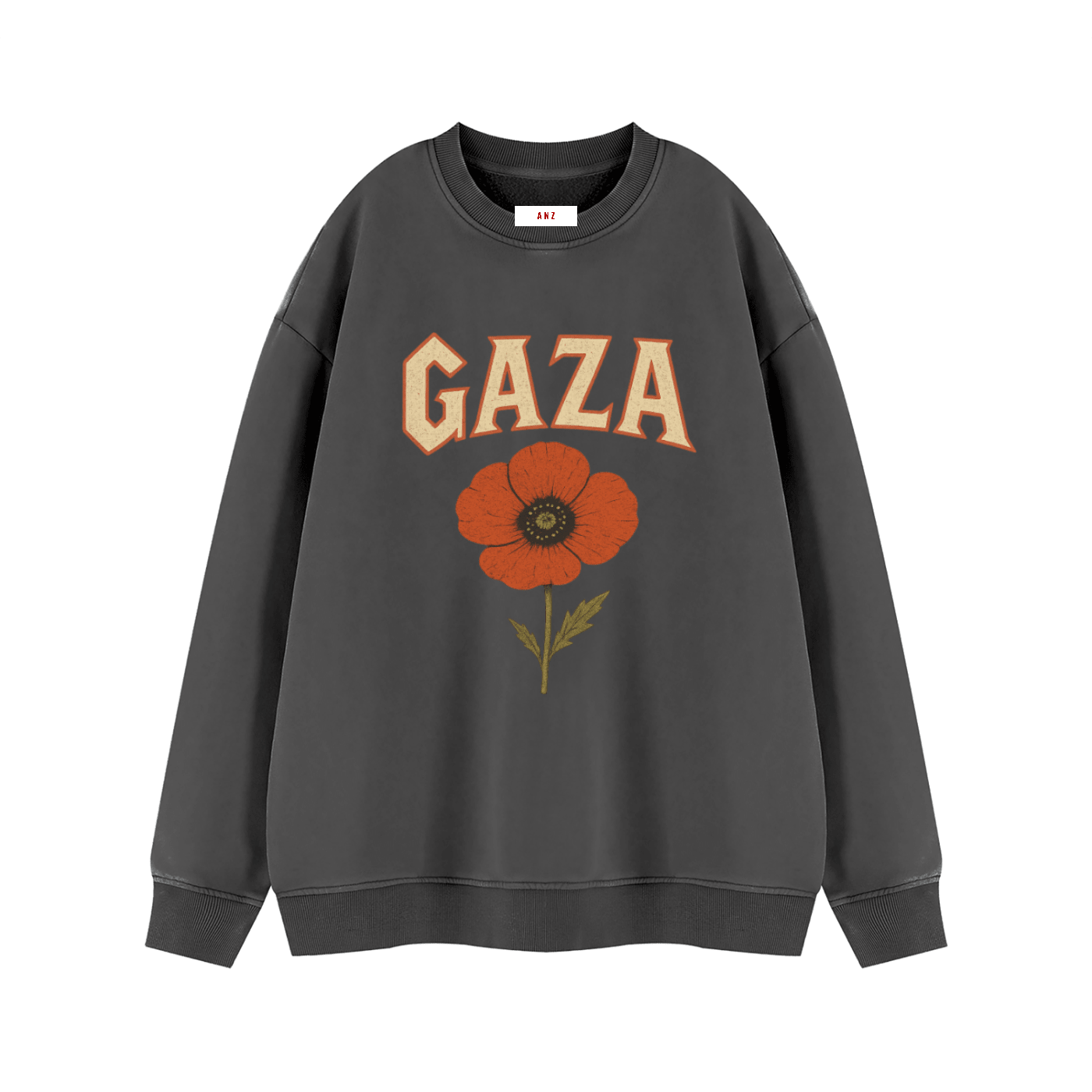Gaza Poppy Sweatshirt - ANZ