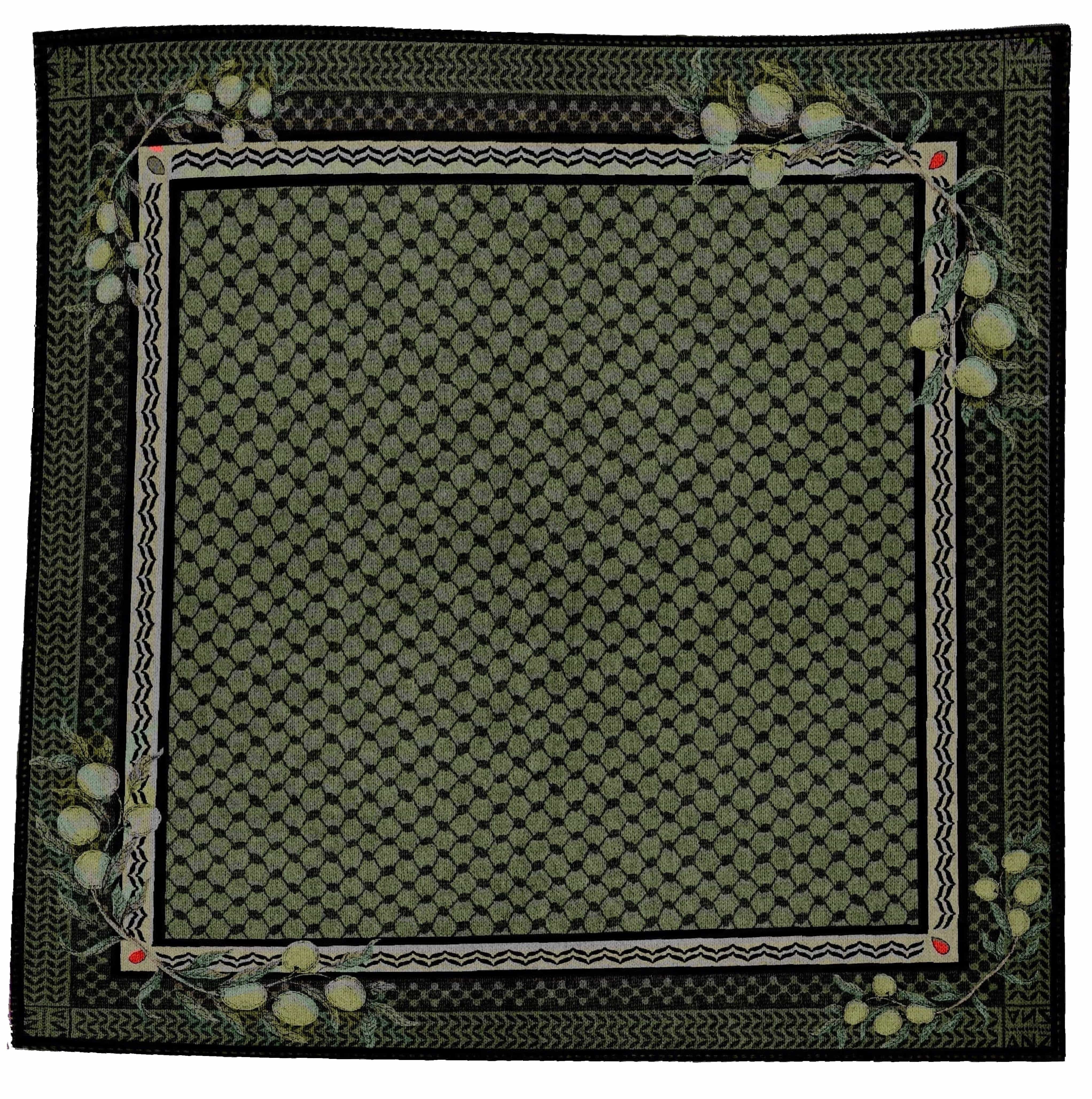 Farah Cashmere Shawl 🫒