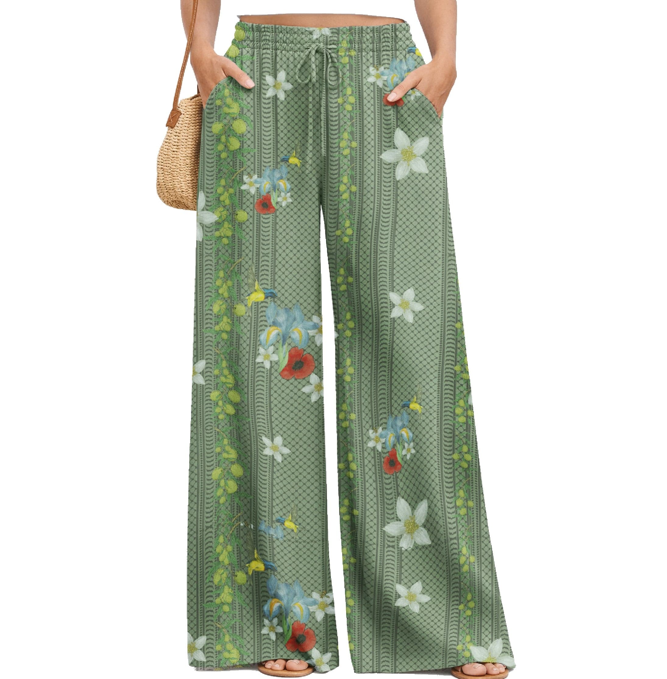 I LOVE YOU 🍉 FLARED PANTS GREEN / PRE ORDER 15/02/26