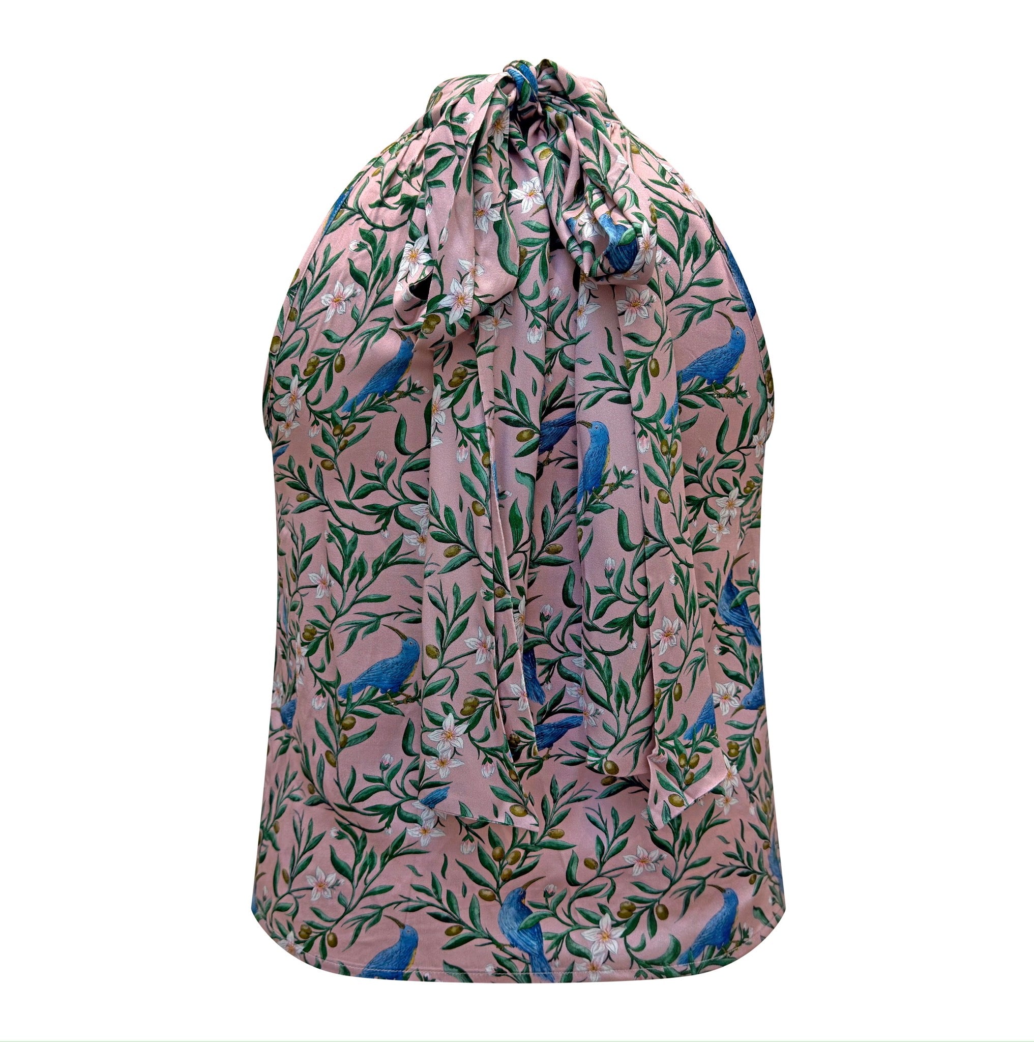 Sunbird & Olive Halter Top / Pink