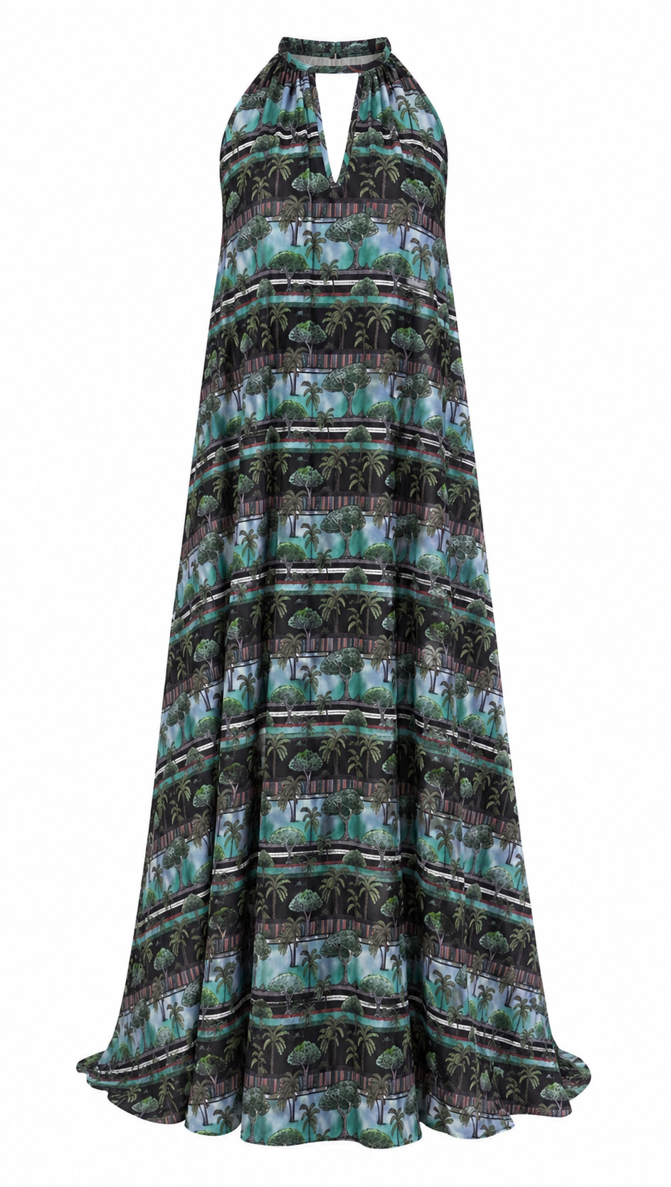 SOCOTRA HALTER NECK DRESS