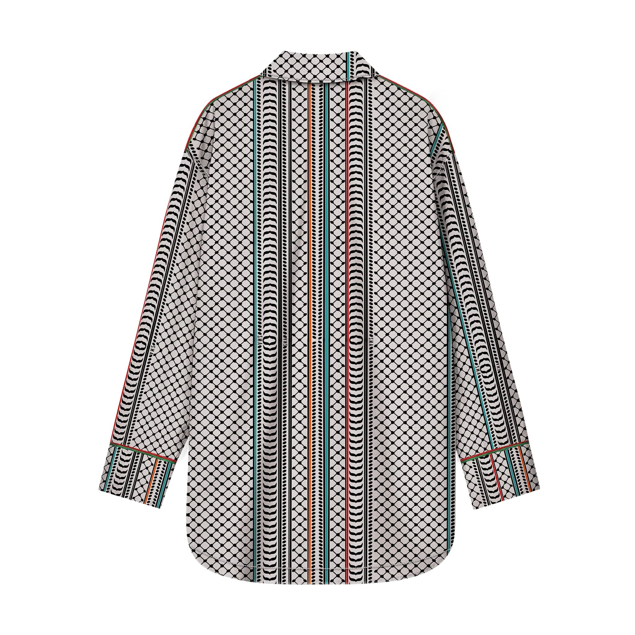 KEFFIYEH LONG LENGTH SHIRT