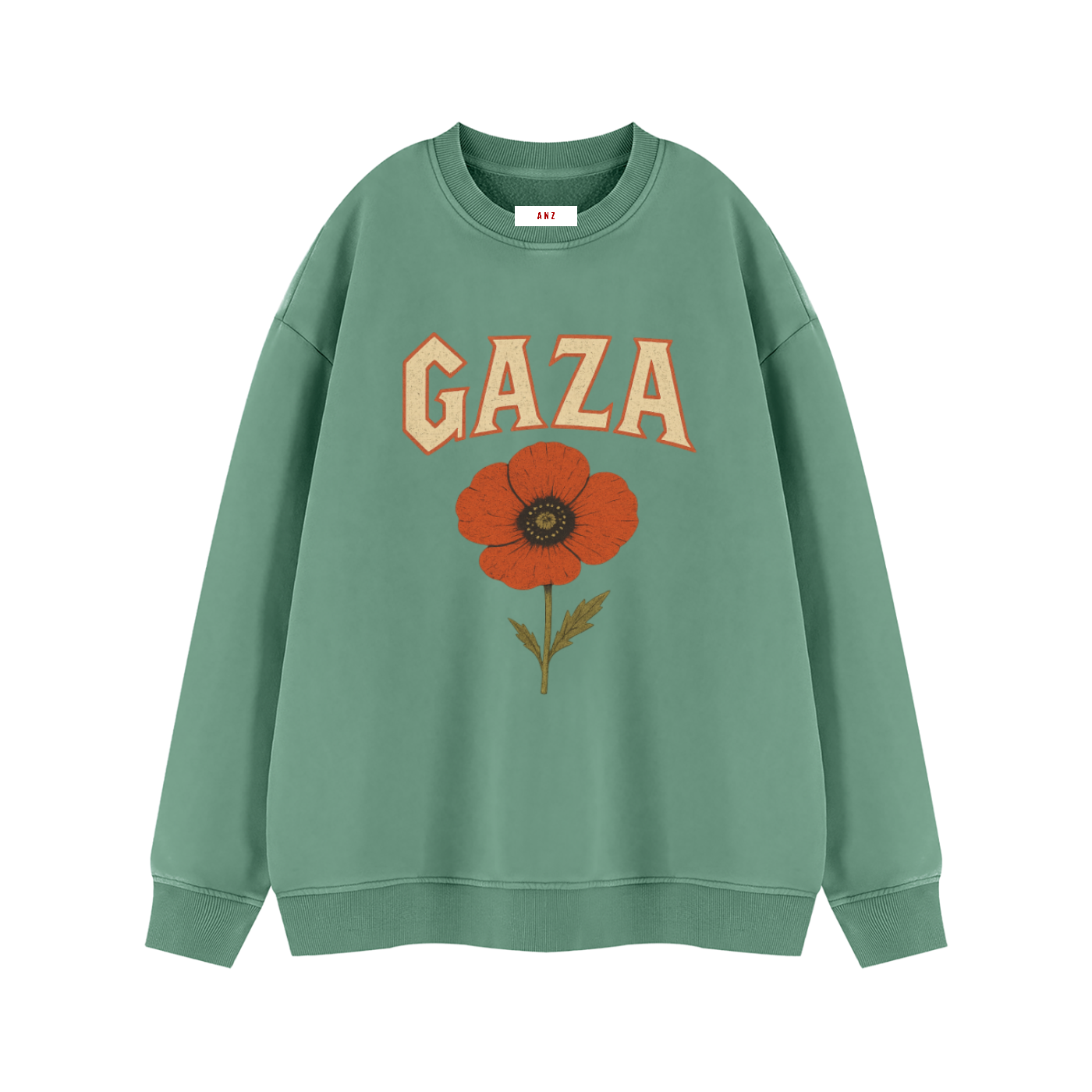 Gaza Poppy Sweatshirt