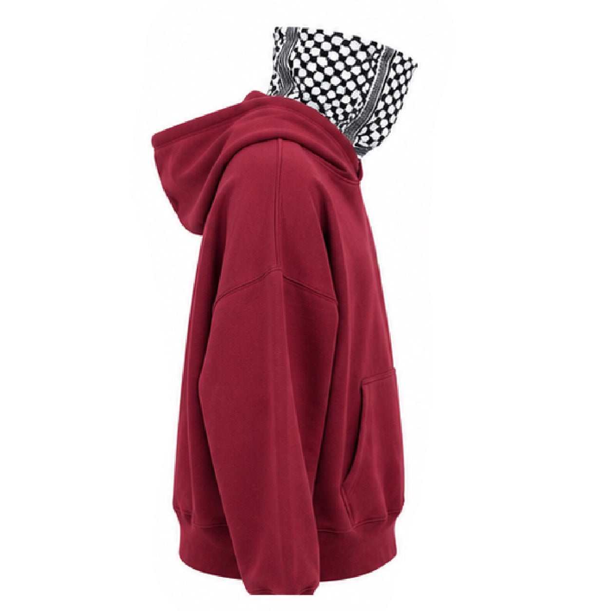 Privacy Hoodie / Burgundy / Pre-Order 12/09/26