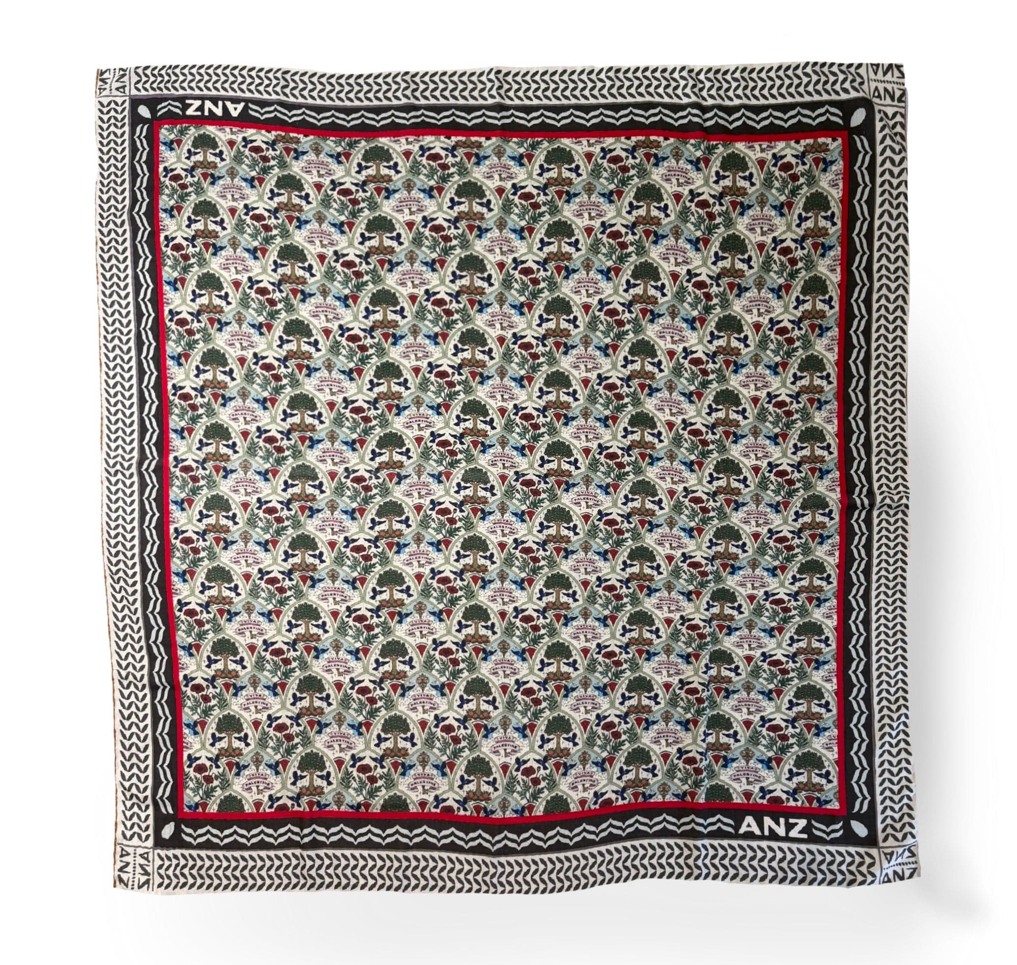 VIVA PALESTINA Cashmere Shawl 🍉