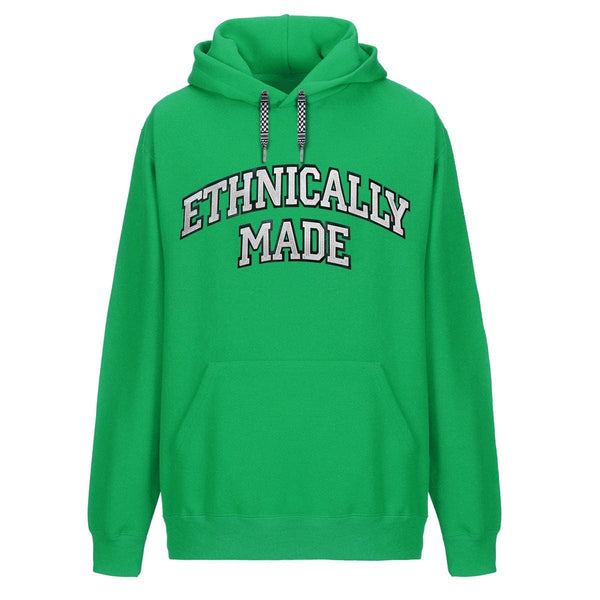 ETHNICALLY MADE HOODIE GREEN