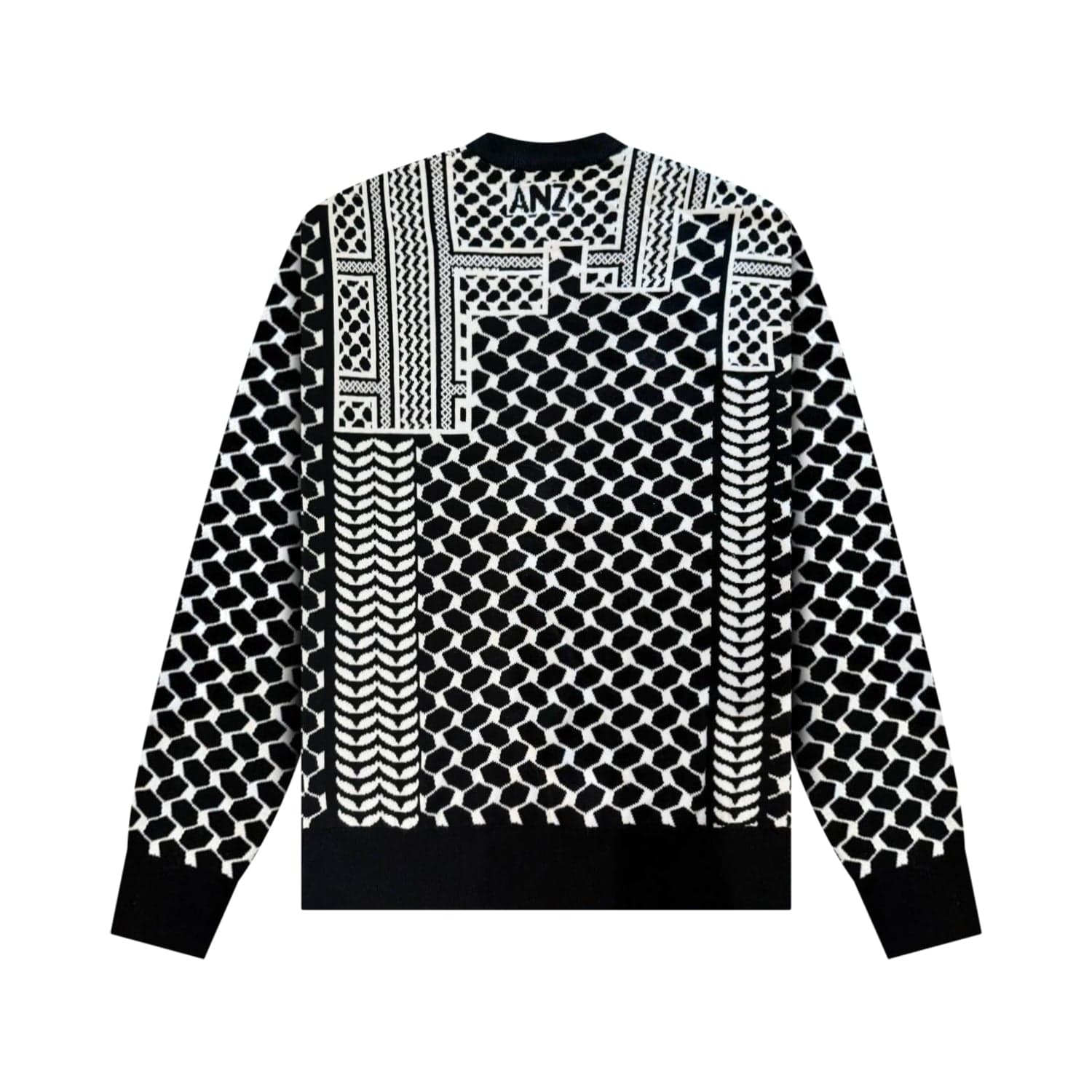 ANZ KEFFIYEH SWEATER / UNISEX