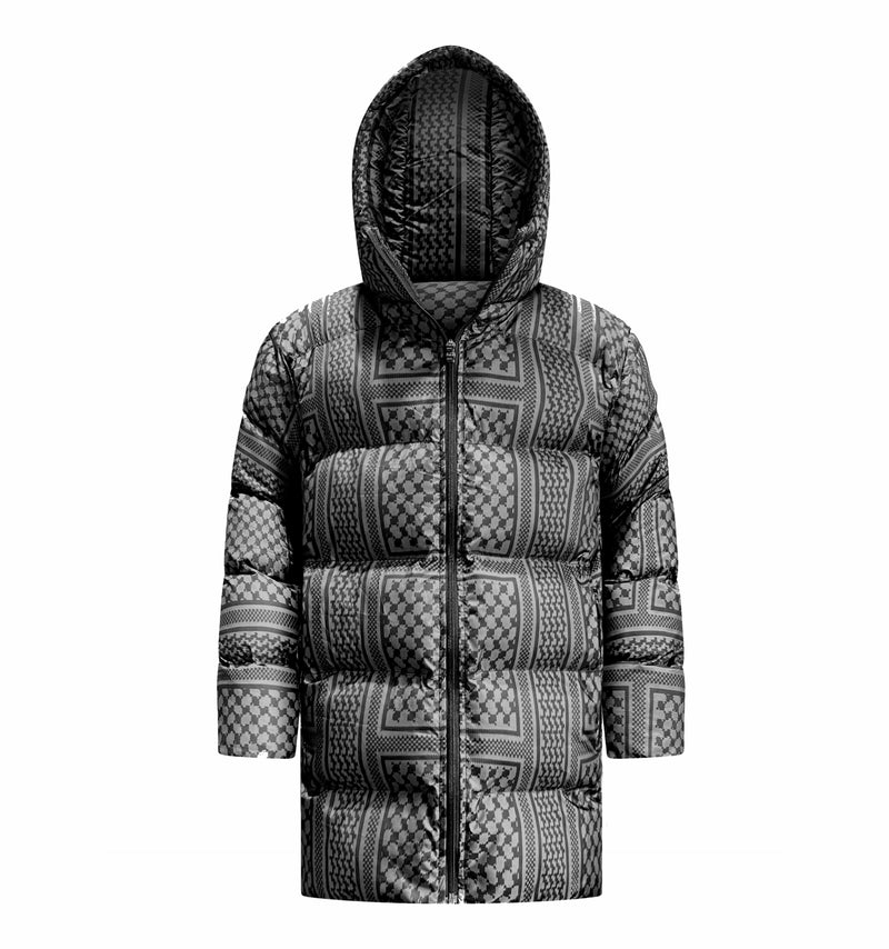 ANZ KEFFIYEH PUFFER JACKET