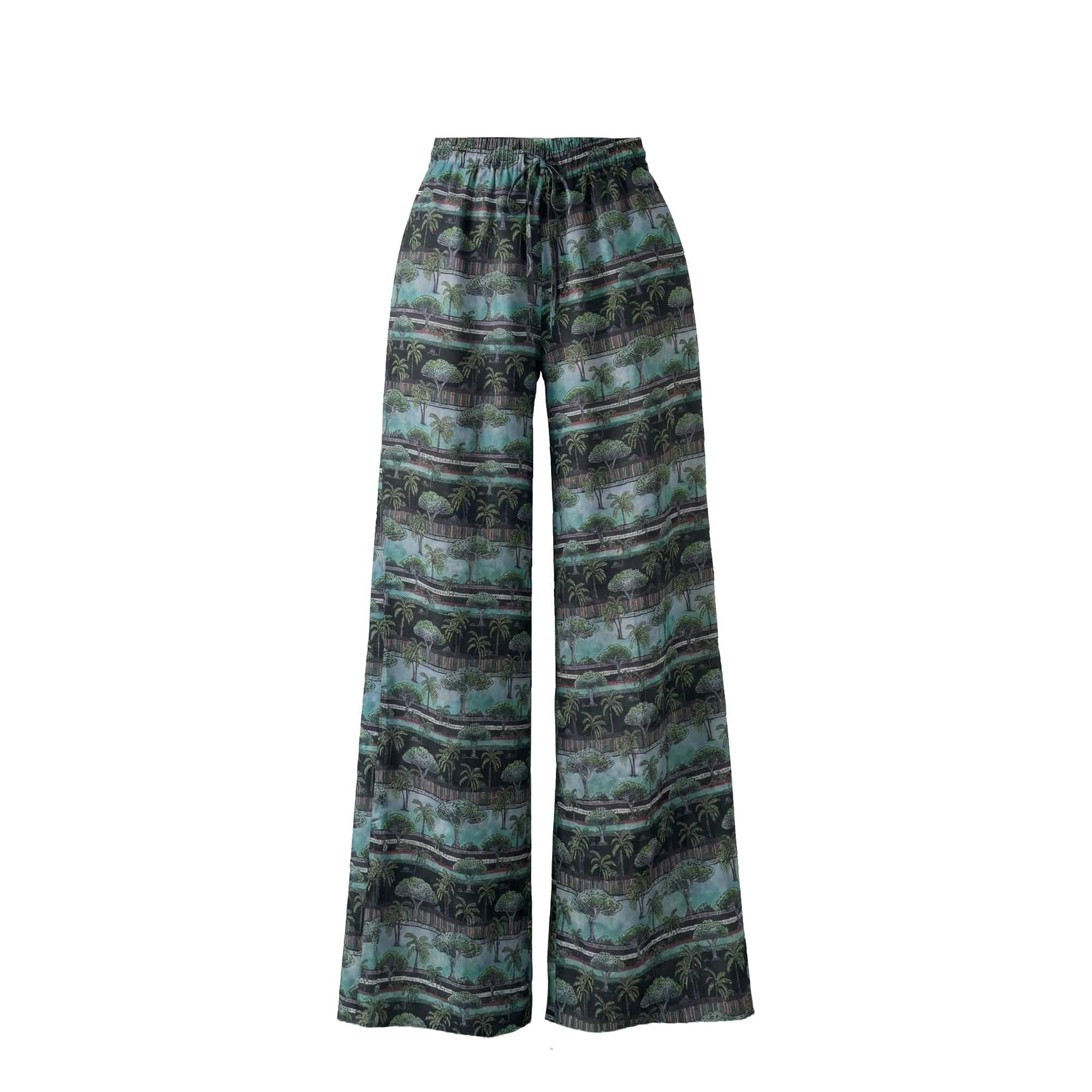 SOCOTRA 2 FLARED PANTS GREEN