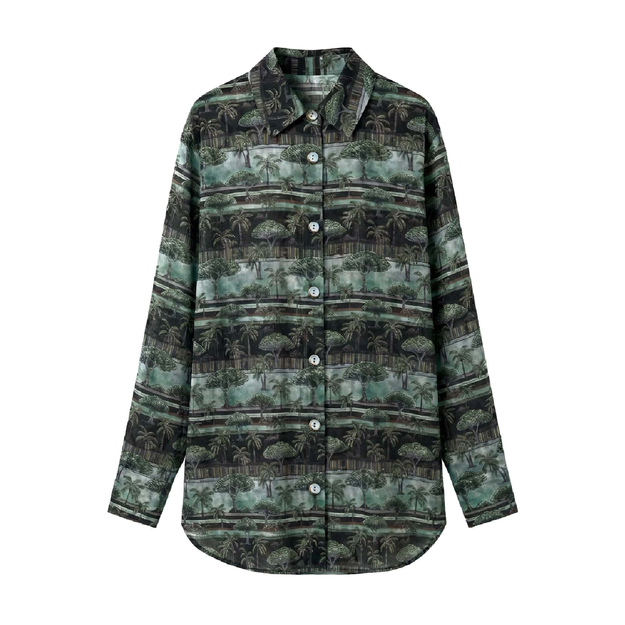 SOCOTRA 2 LONG LENGTH SHIRT GREEN
