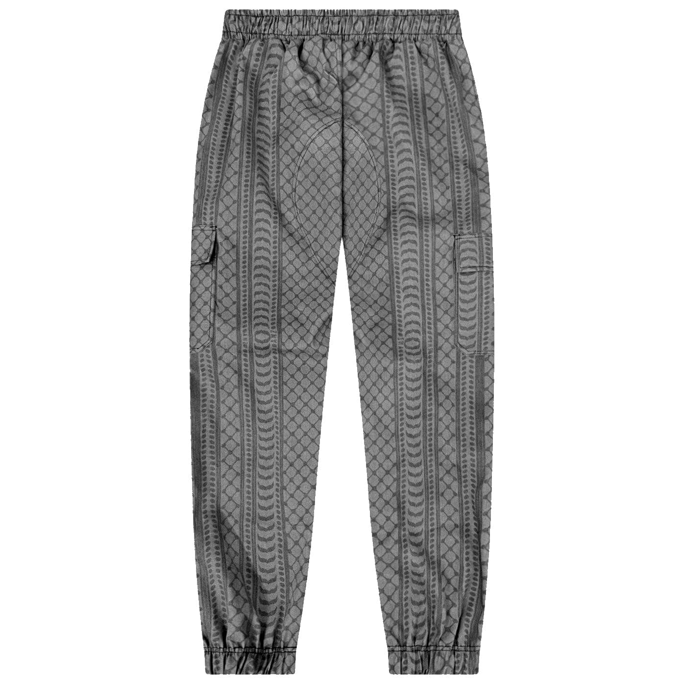 ANZ KEFFIYEH CARGOS / CHARCOAL KEFFIYEH