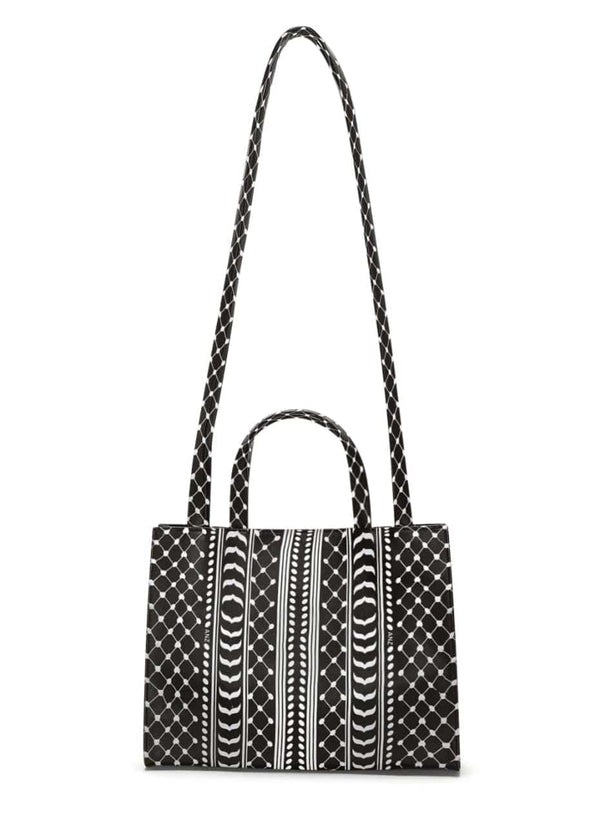 Giant KEFFIYEH LEATHER TOTE BAG