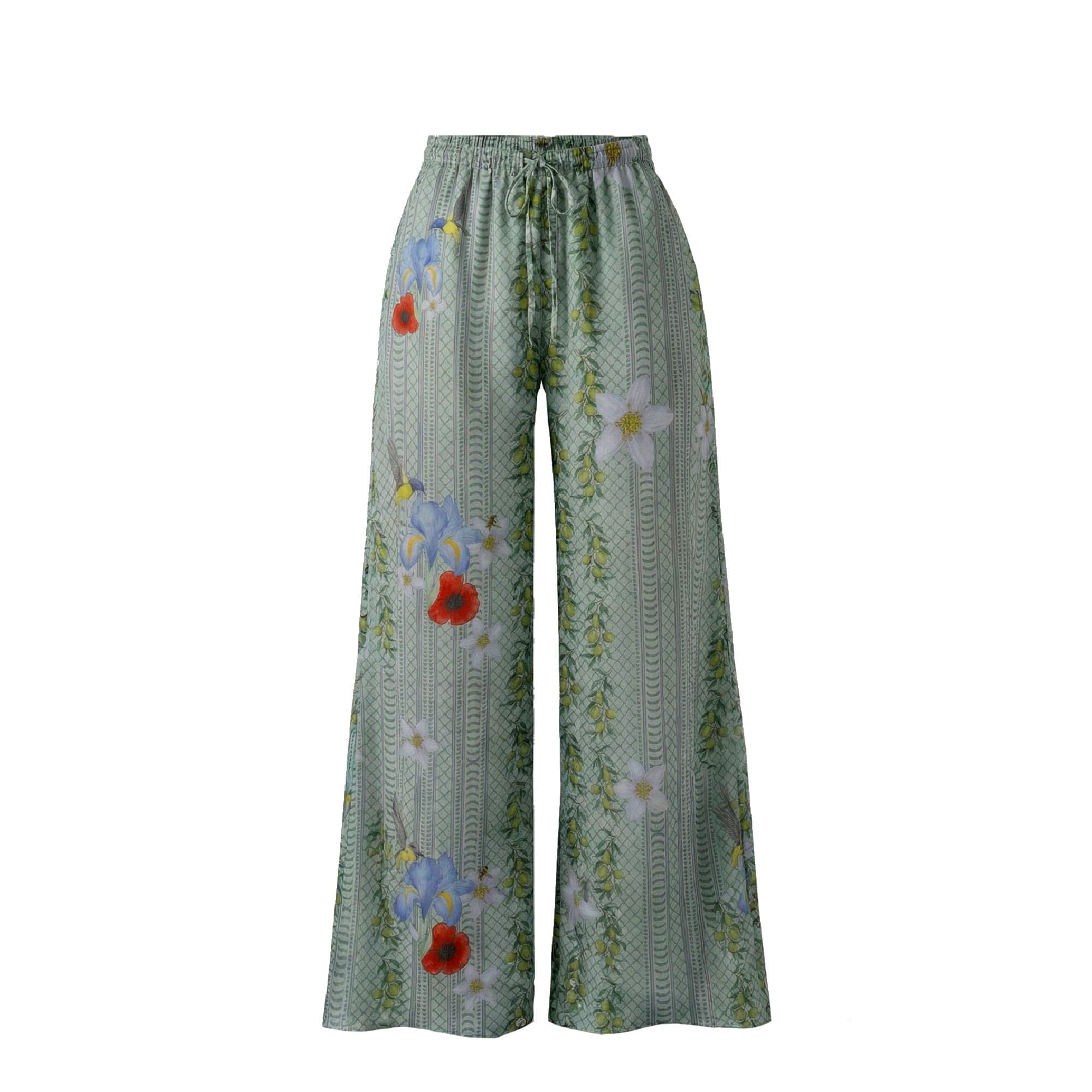 I LOVE YOU 🍉 FLARED PANTS GREEN