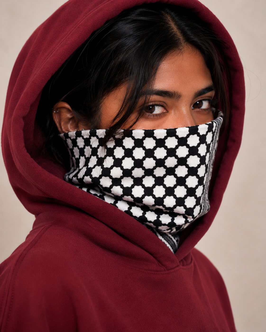 Privacy Hoodie / Burgundy / Pre-Order 12/09/26