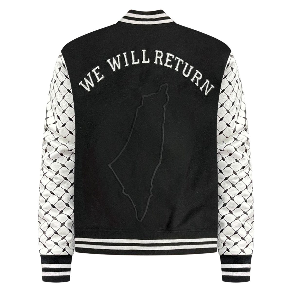 WE WILL RETURN VARSITY JACKET/ ALANA HADID X ANZ