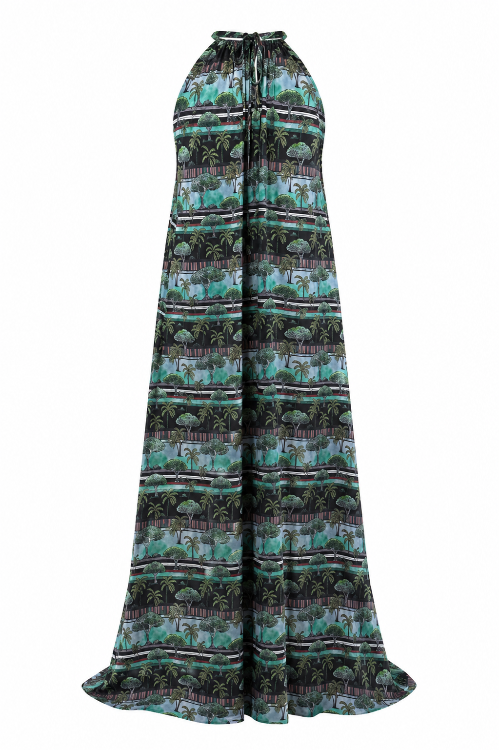 SOCOTRA HALTER NECK DRESS