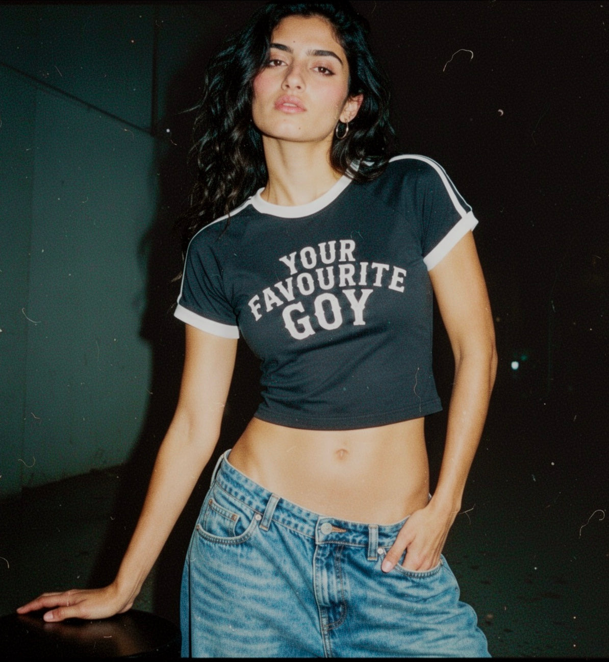 YOUR FAVOURITE GOY Crop T-Shirt