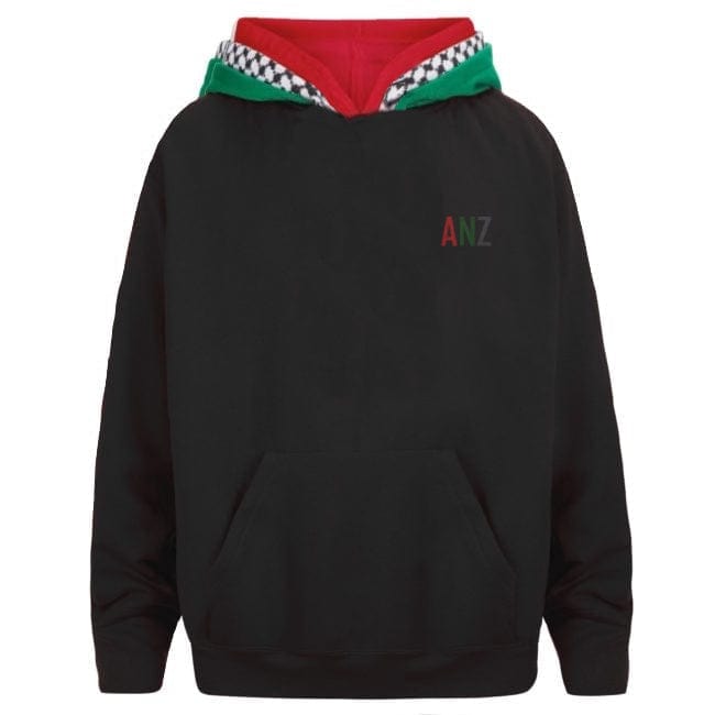 3 HOOD HOODIE FLAG RED WHITE GREEN