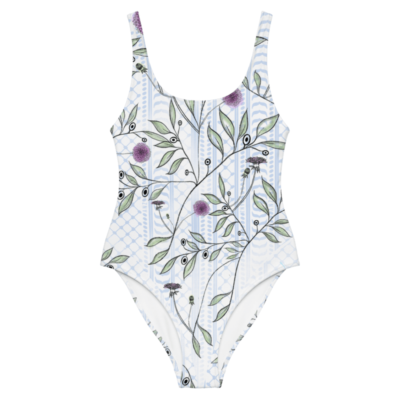 ANZ Olive One-Piece Swimsuit