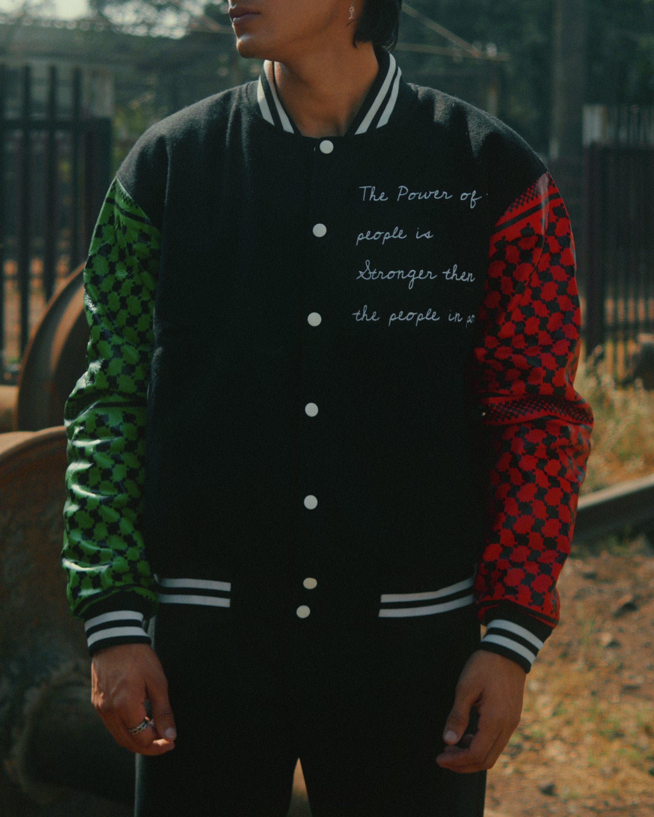 FREEDOM VARSITY JACKET
