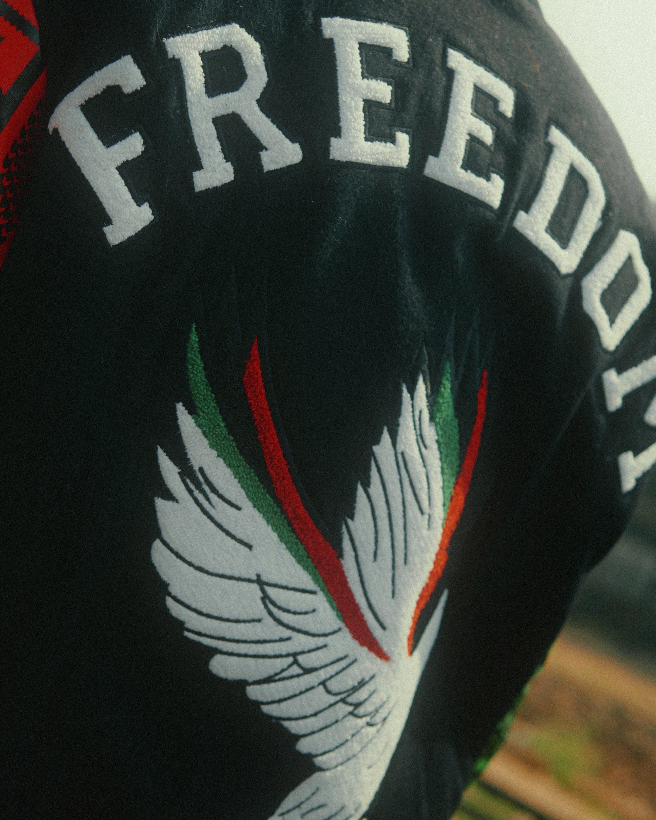 FREEDOM VARSITY JACKET