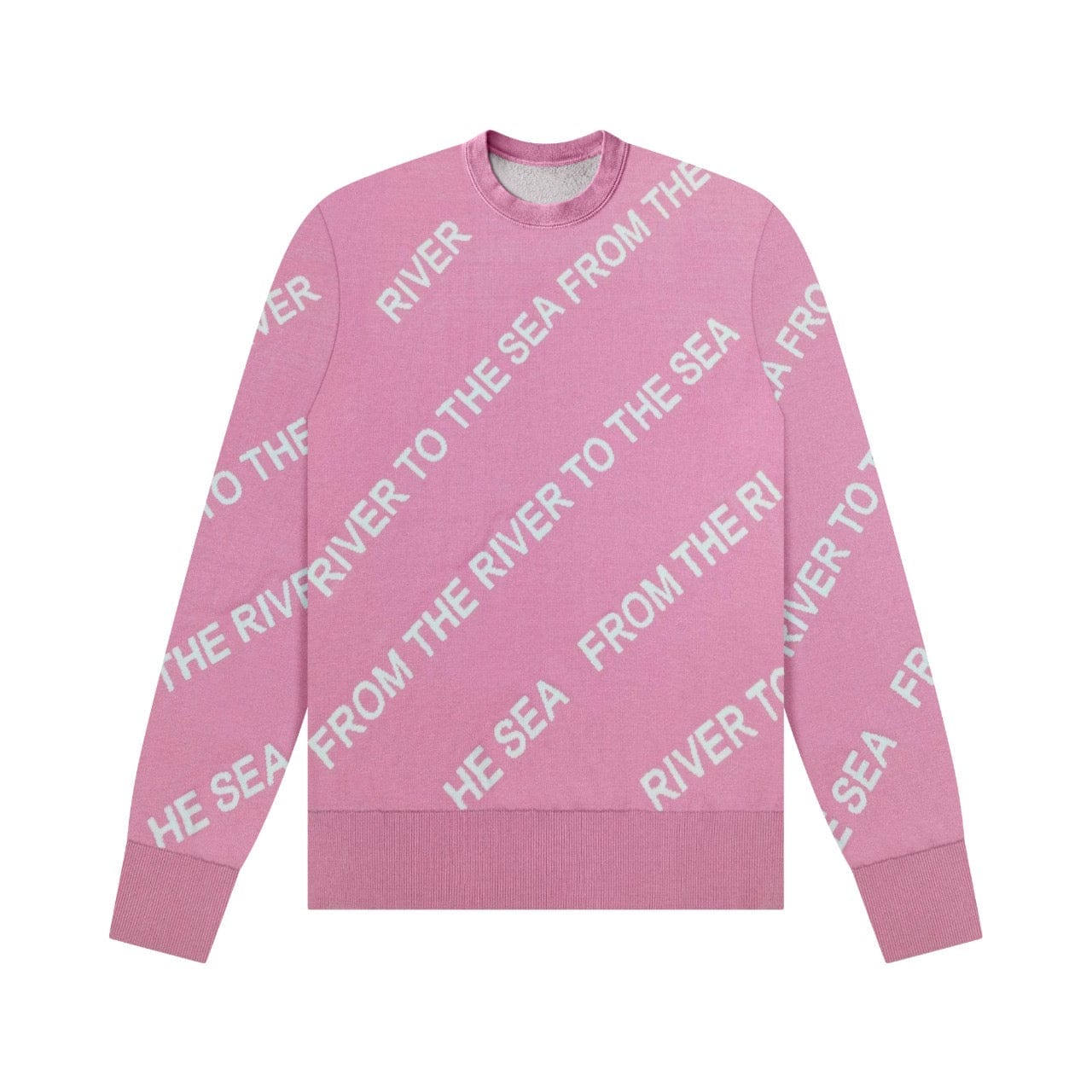 ANZ F.T.R.T.T.S SWEATER / BABY PINK