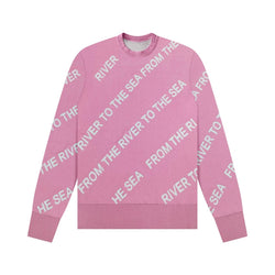 ANZ F.T.R.T.T.S SWEATER / BABY PINK