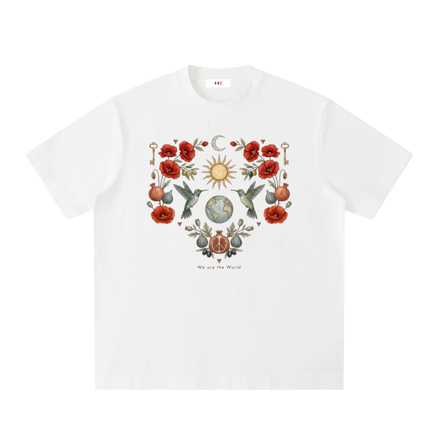 WE ARE THE WORLD T SHIRT