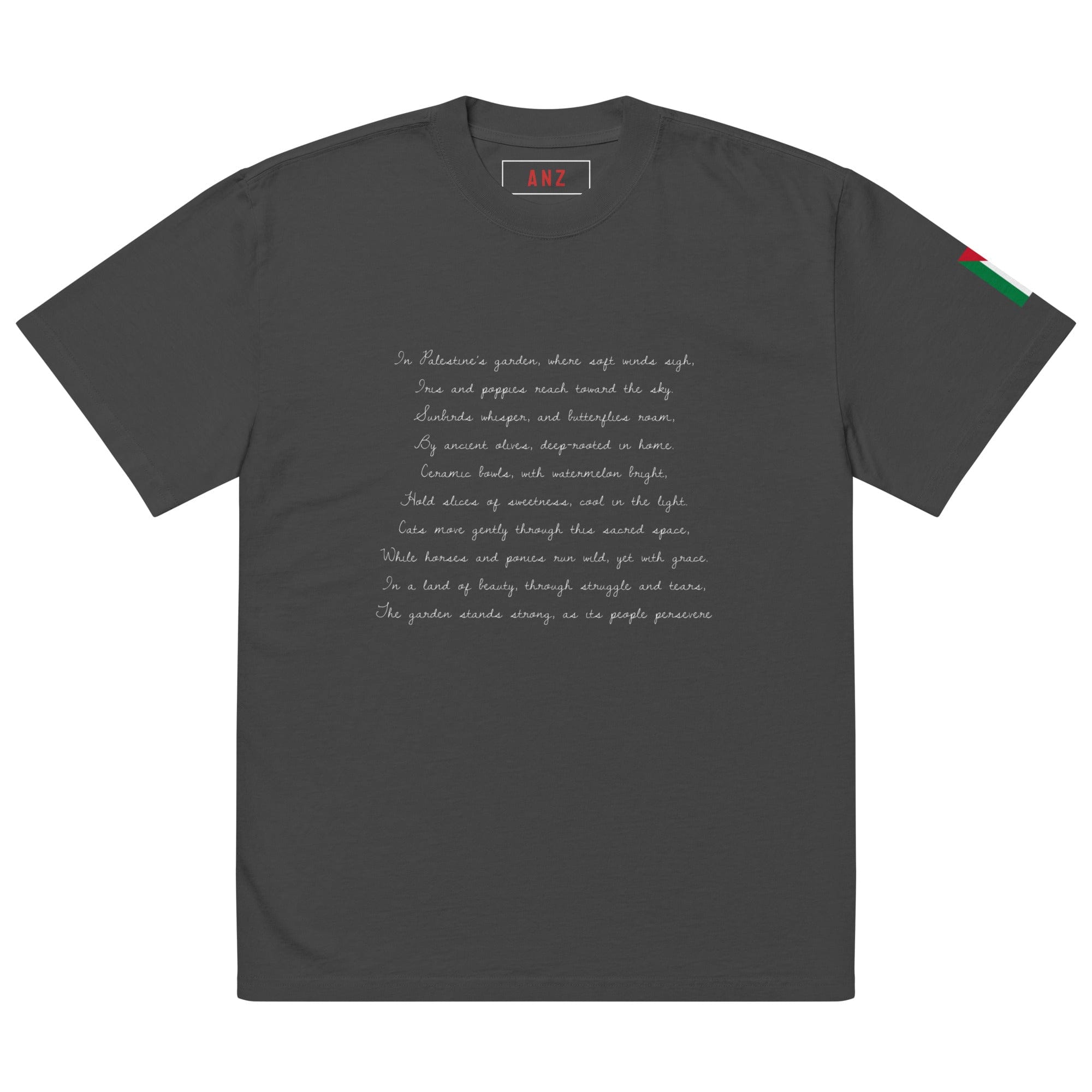 The Garden of Palestine Oversized  t-shirt