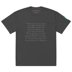 The Garden of Palestine Oversized  t-shirt