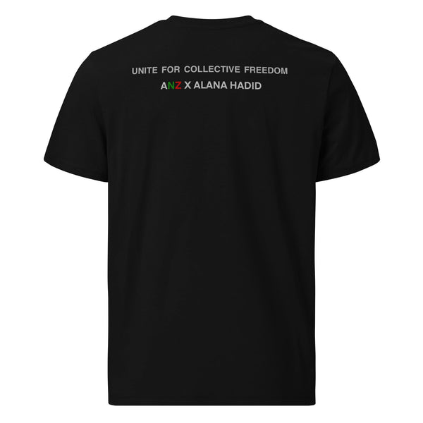 Liberation for all T-shirt / Black