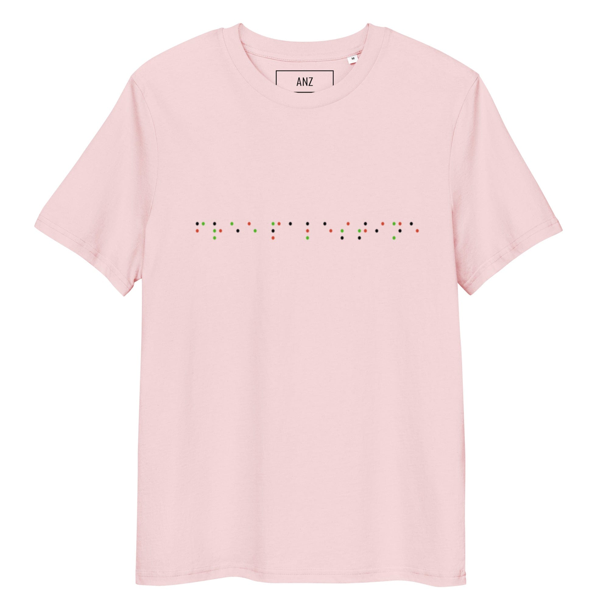 FREE PALESTINE BRAILLE COTTON TEE