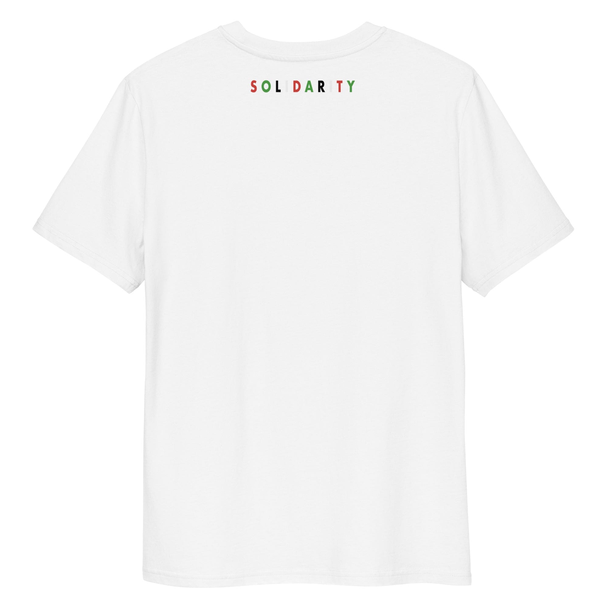 FREE PALESTINE BRAILLE COTTON TEE