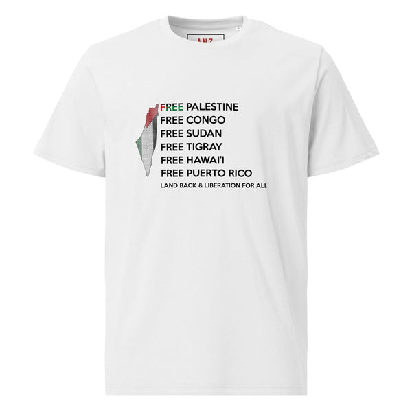 Liberation for all t-shirt / white