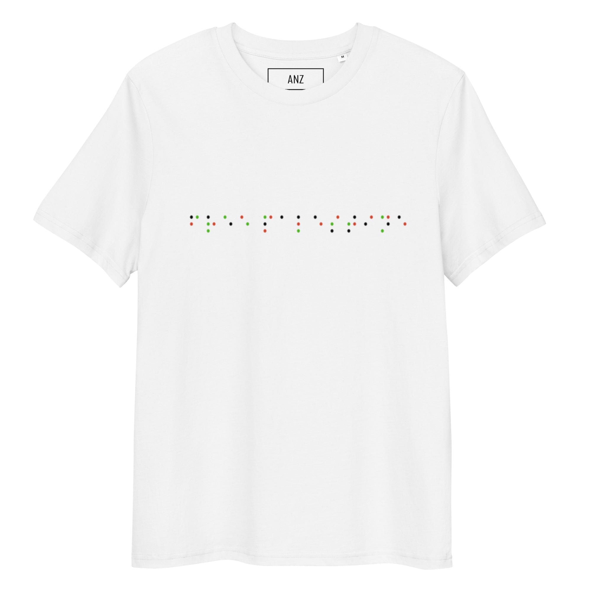 FREE PALESTINE BRAILLE COTTON TEE