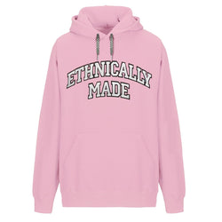 ETHNICALLY MADE HOODIE PINK