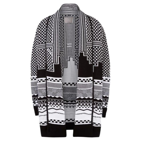 RETRO+ MONOCHROME CARDIGAN